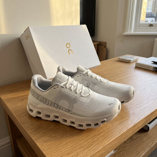 On sneaker in an everyday photo