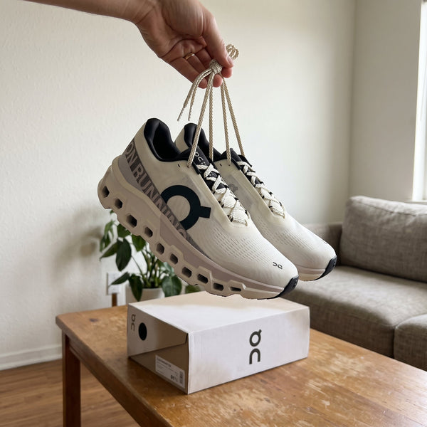On sneaker in an everyday photo