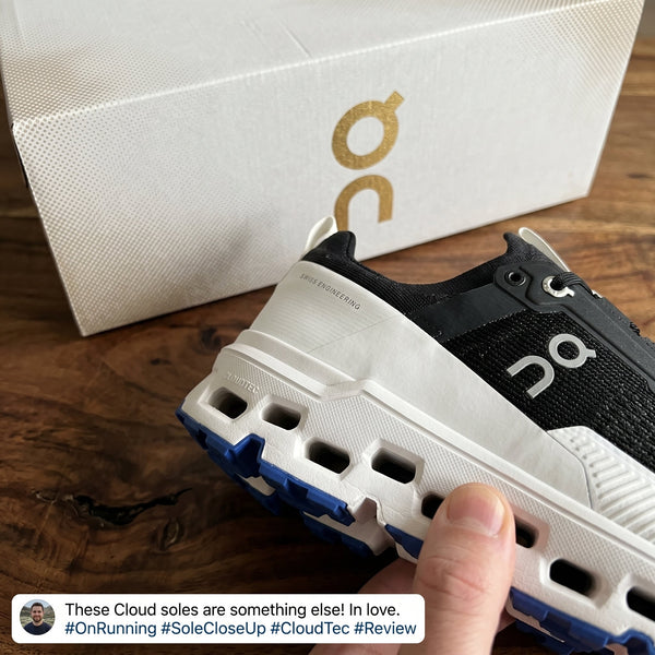 On sneaker in an everyday photo