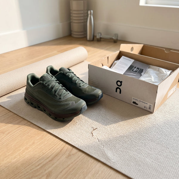 On sneaker in an everyday photo