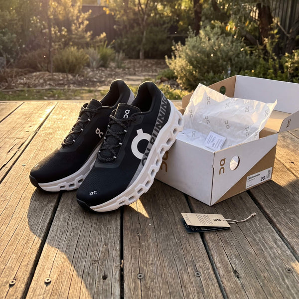 On sneaker in an everyday photo