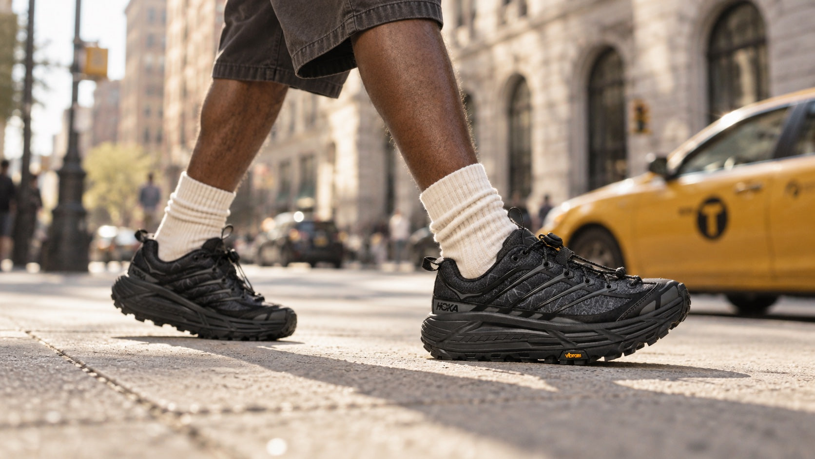 Sneakers in the city